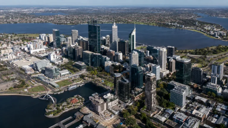Perth from the air